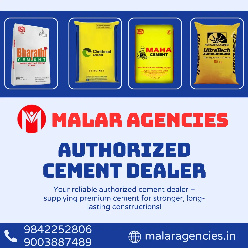 Authorized Cement Dealer in Coimbatore