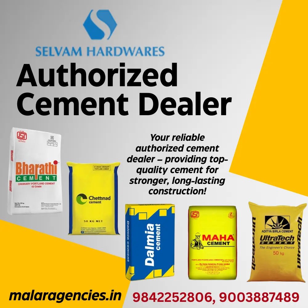 Cement Dealer in Coimbatore