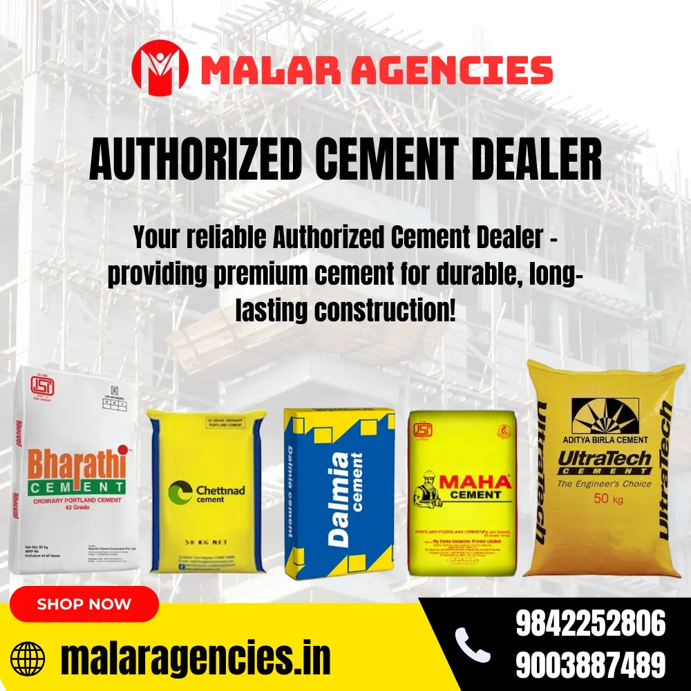 Wholesale Cement Dealer in Coimbatore