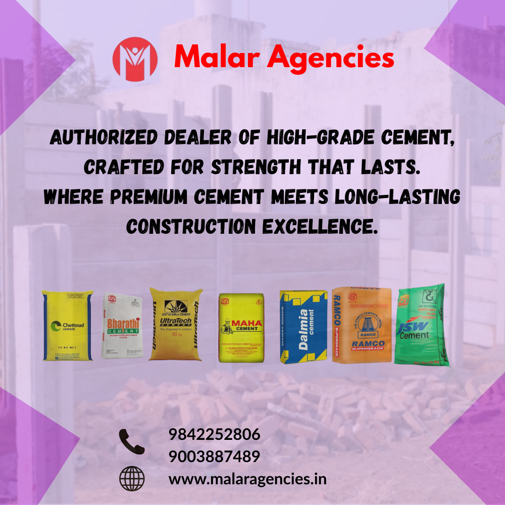 Cement suppliers in coimbatore