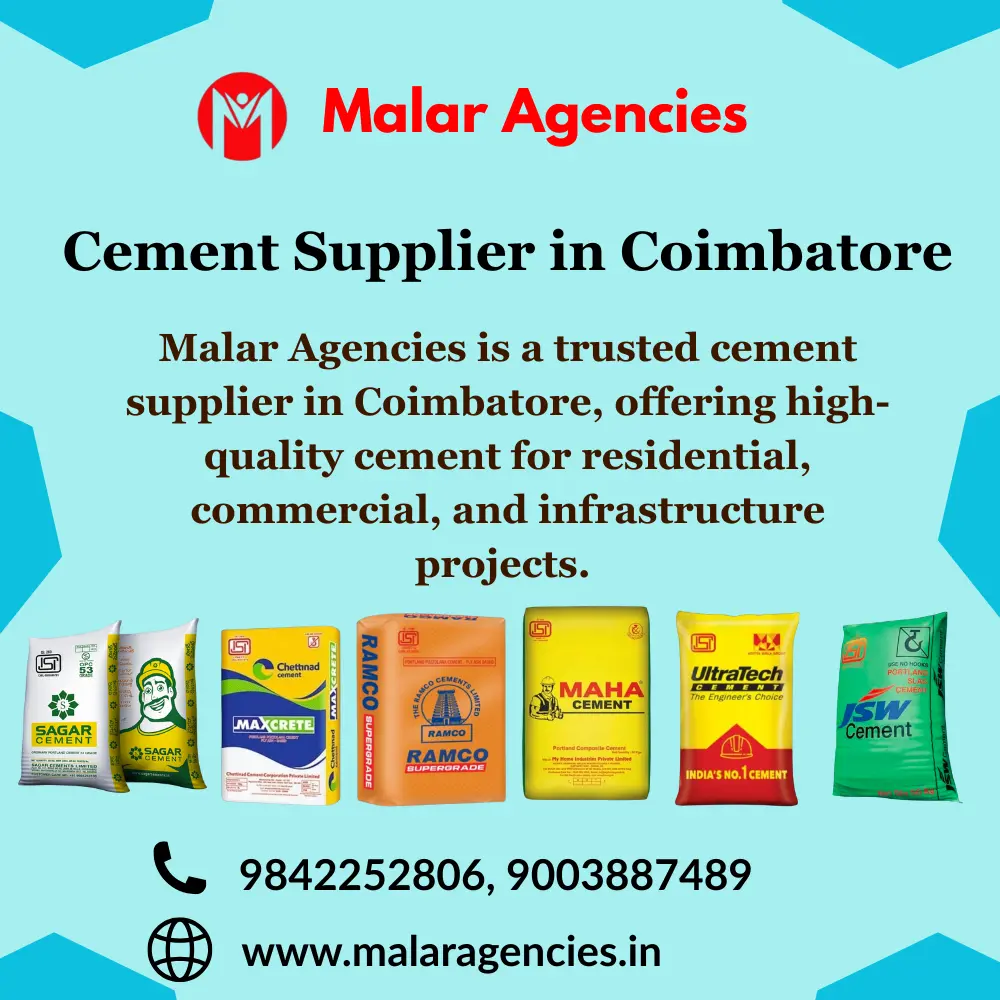 Wholesale Cement supplier in coimbatore