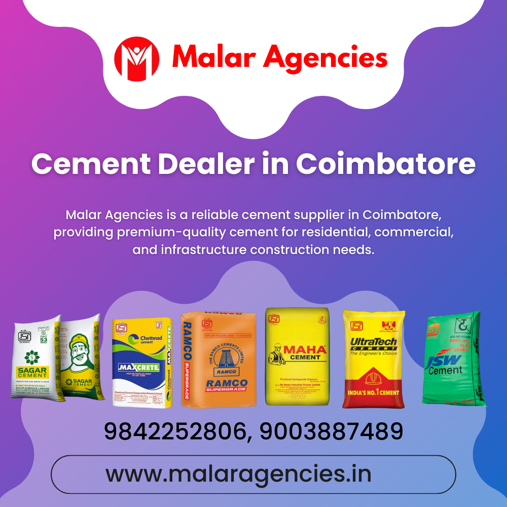 Authorized Cement Dealers in Coimbatore