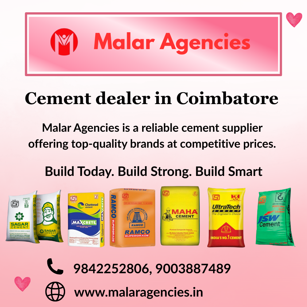 Cement Dealers Coimbatore