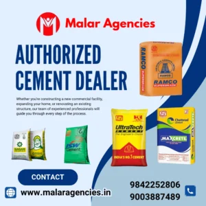 Authorized Cement Dealer in Sulur