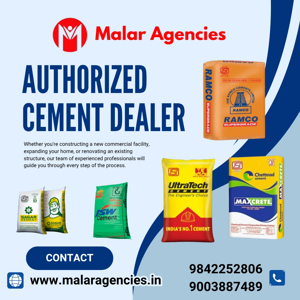 Authorized Cement Dealer in Sulur