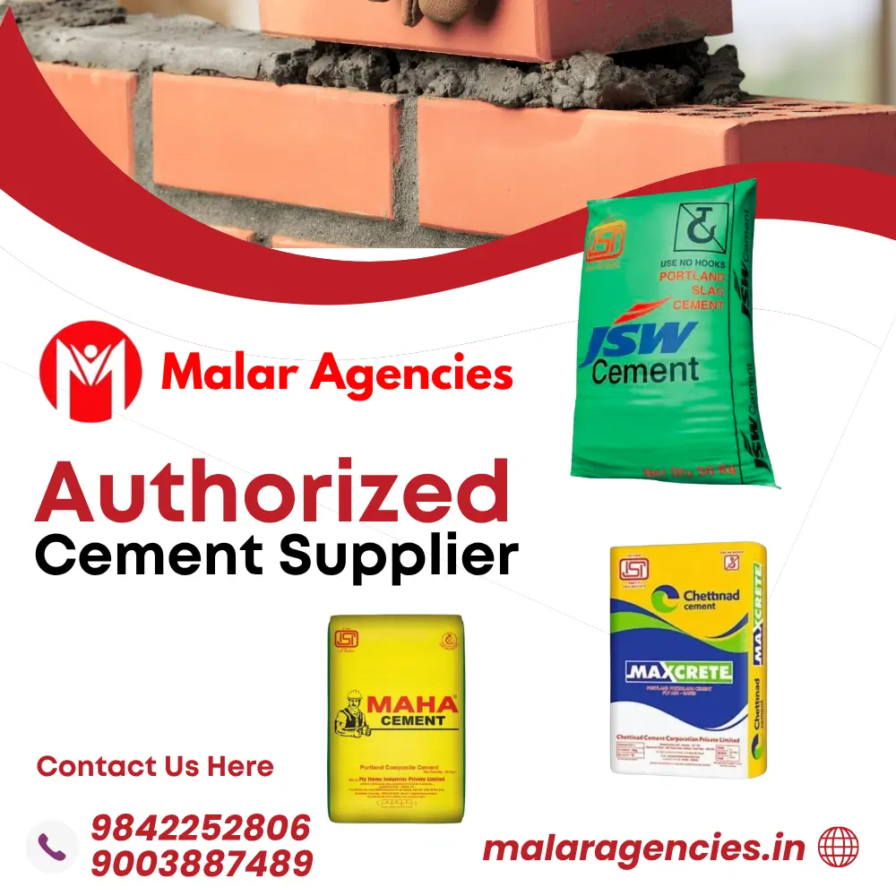 Authorized Cement Supplier in Sulur