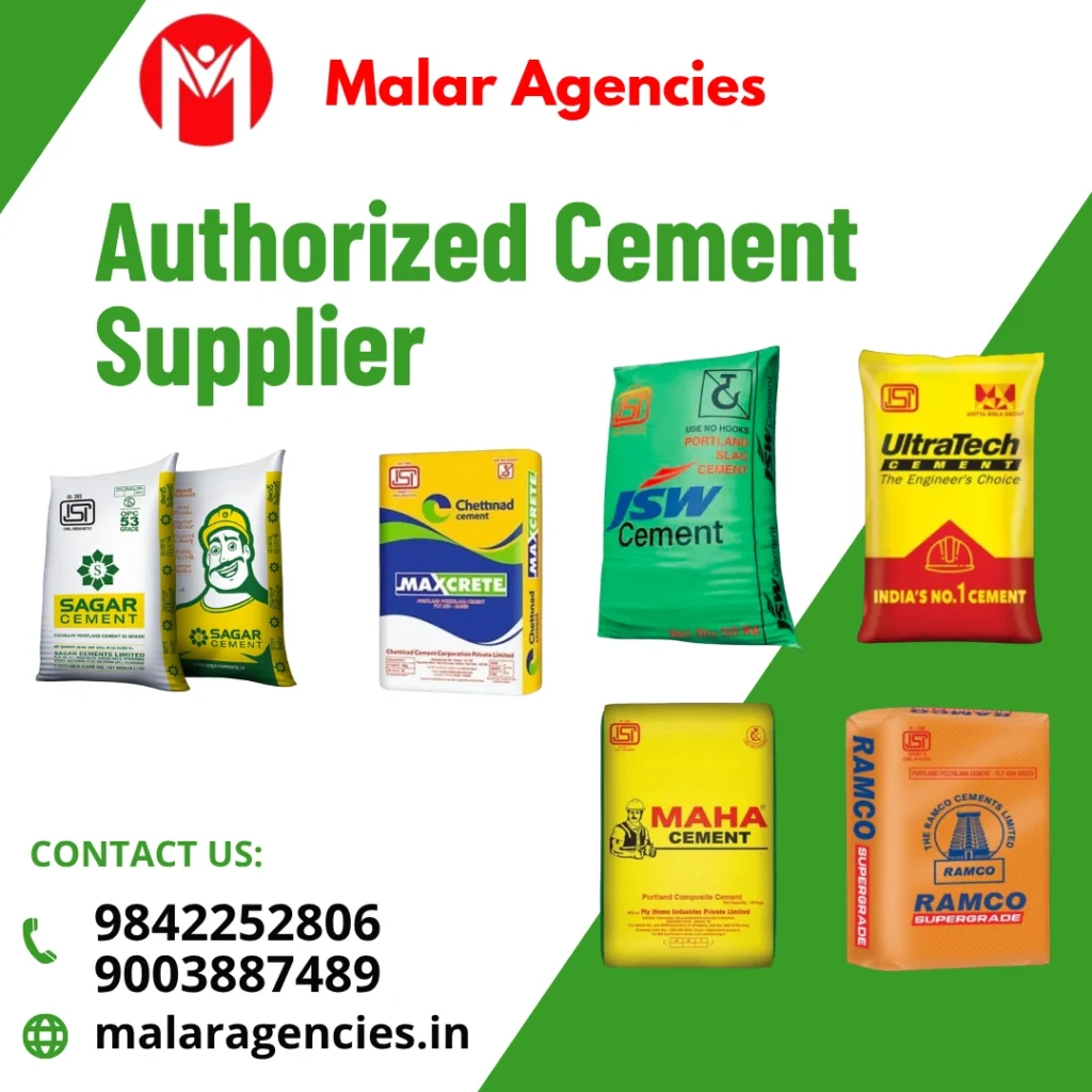 Authorized Cement Suppliers in Sulur